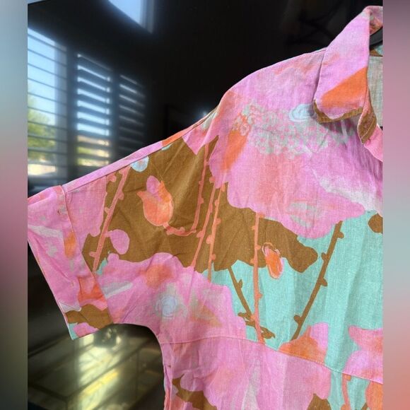 Lanhtropy Alba Shirt Aquarela Dress Size L/XL - Picture 6 of 14